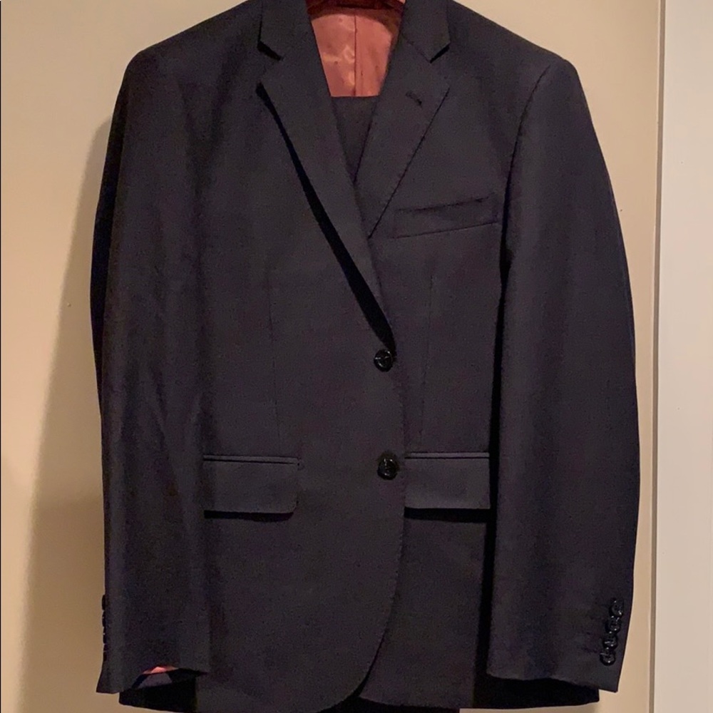 Baroni Prive Charcoal Suit